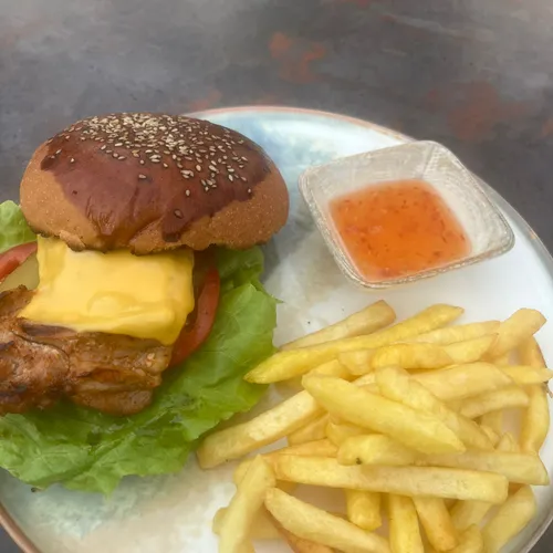 Tavuk Burger fotoğrafı